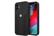 Mobile - Covers & Cases - BMW Leather Curve Perforate Case for iPhone 12 mini - Black - 3666339010898