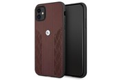 Mobile - Covers & Cases - BMW Leather Curve Perforate Case for iPhone 11 / Xr - Red - 3666339011864
