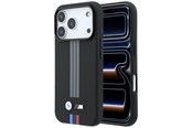 Mobile - Covers & Cases - BMW M Quadrille Kevlar Anthracite & Tricolor Print Lines MagSafe Case for iPhone 17 Pro / 18 Pro - Black - 3666339669638