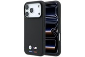 Mobile - Covers & Cases - BMW M Quadrille Kevlar Tricolor & Metal Logo MagSafe Case for iPhone 17 Pro Max / 18 Pro Max - Black - 3666339669041