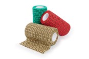 Hundar - KRUUSE SafeVet® Bandage, 10cm x 4,5m, mix av 3 färger - 160720