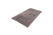 Hundar - Dog Gone Smart Dirty Dog Dörrmatta, löpare, 152x76cm, Grey - 380557