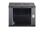 Rack chassis - DIGITUS DN-37105 - 9U Wall-Mounted Cabinet | 600x450mm | Glass Door | Unmounted - DN-37105