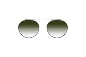 VR-tillbehör - Even Realities G2A Sun Visor with Case - Green - Even G2 Clip A-Green