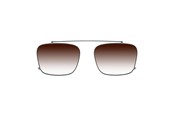 VR-tillbehör - Even Realities G2B Sun Visor with Case - Brown - Even G2 Clip B-Brown