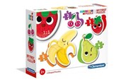 Pusselspel - Clementoni Puzzle My first Fruits 2-3-4-5 pieces 2D Pussel - 20815