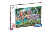Pusselspel - Clementoni Puzzle Unicorns at the Waterfall 180 pieces (Super) 2D Pussel - 29794