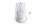 Mus - Lenovo Legion M220 - Mouse - Optic - 7 knappar - Vit - GY51V60437