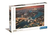 Pusselspel - Clementoni Puzzle HQC London Aerial View 2000 pieces 2D Pussel - 32082