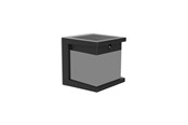 Lampor - Philips Diara Utomhus vägglampa, 3,8 W, Svart - 929004704001