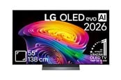 TV - LG 55" TV OLED 4K OLED55C61LA C6 Series - OLED - OLED55C61LA.AEU
