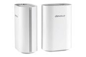 Repeatrar, förstärkare, broar och transceivers - devolo WiFi 7 BE6500 Mesh System (2-Pack) - 7301