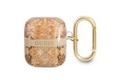 Andra mobiltillbehör - GUESS GUA2HHFLD AirPods cover gold/gold Paisley Strap Collection - 3666339041892