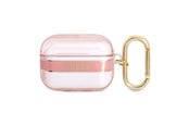 Andra mobiltillbehör - GUESS GUAPHHTSP AirPods Pro cover pink/pink Strap Collection - 3666339047085