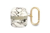 Andra mobiltillbehör - GUESS GUA2HCHMAG AirPods cover grey/grey Marble Strap Collection - 3666339047160