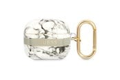 Andra mobiltillbehör - GUESS GUA3HCHMAG AirPods 3 cover grey/grey Marble Strap Collection - 3666339047184