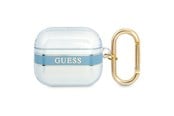 Andra mobiltillbehör - GUESS GUA3HHTSB AirPods 3 cover blue/blue Strap Collection - 3666339047122