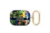 Andra mobiltillbehör - GUESS GUAPHHFLB AirPods Pro cover blue/blue Flower Strap Collection - 3666339047283