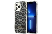 Mobile - Covers & Cases - GUESS GUHCP13LHSLEOK iPhone 13 Pro / 13 6.1" grey/grey hardcase Leopard - 3666339047467