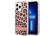 Mobile - Covers & Cases - GUESS GUHCP13LHSLEOP iPhone 13 Pro / 13 6.1" pink/pink hardcase Leopard - 3666339047504