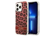 Mobile - Covers & Cases - GUESS GUHCP13LHSLEOR iPhone 13 Pro / 13 6.1" red/red hardcase Leopard - 3666339047429