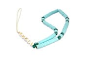Andra mobiltillbehör - GUESS pendant GUSTPEARP Phone Strap blue/blue Heishi Beads - 3666339048327