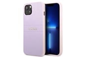 Mobile - Covers & Cases - GUESS GUHCP13SPSASBPU iPhone 13 mini 5.4 "purple / purple Saffiano Hot Stamp & Metal Logo - 3666339047849