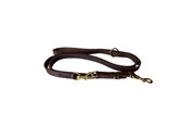 Hundar - Timely TEXAS dressyrlina mörkbrun 20 mm. / 220 cm. - 5907784875198