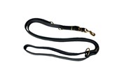Hundar - Timely TEXAS dressyrlina svart 20 mm. / 220 cm. - 5907784875235