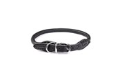 Hundar - Timely PARIS Halsband Svart 6 mm. / 25 cm. - 5907784873910