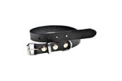 Hundar - Timely PRAG Halsband Svart 20 mm. / 50 cm. - 5907784897107