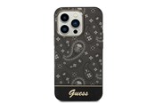 Mobile - Covers & Cases - GUESS Bandana Paisley iPhone 14 Pro 6.1" Case - Black - 3666339064020