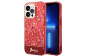 Mobile - Covers & Cases - GUESS GUHCP14LHGBNHR iPhone 14 Pro 6.1" red/red hardcase Bandana Paisley - 3666339064068