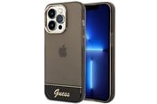 Mobile - Covers & Cases - GUESS GUHCP14LHGCOK iPhone 14 Pro 6.1 "black / black hardcase Translucent - 3666339088248