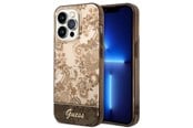 Mobile - Covers & Cases - GUESS GUHCP14LHGPLHC iPhone 14 Pro 6.1" ocher hardcase Porcelain Collection - 3666339090685