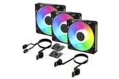 Chassi fläkt - Arctic BioniX P14 A-RGB - 3pack - Chassi fläkt - 140mm - Svart med RGB LED - ACFAN00341A