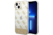 Mobile - Covers & Cases - GUESS GUHCP14MHG4MHG iPhone 14 Plus 6.7 "gold / gold hardcase 4G Pattern Script - 3666339090517