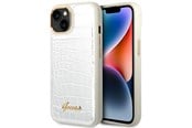 Mobile - Covers & Cases - GUESS GUHCP14MHGCRHS iPhone 14 Plus 6.7 "silver / silver hardcase Croco Collection - 3666339083090