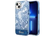 Mobile - Covers & Cases - GUESS GUHCP14MHGPLHB iPhone 14 Plus 6.7" blue/blue hardcase Porcelain Collection - 3666339064334