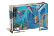 Pusselspel - Clementoni Puzzle HQC Blue Street of Chefchaouen 2026 - Compact 500 pieces 2D Pussel - 35621
