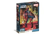 Pusselspel - Clementoni Puzzle HQC Marvel Captain America 1000 pieces 2D Pussel - 37049