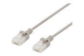 Nätverkskabel - Deltaco patch cable - grey - Grå - UUTP-1040