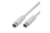 Nätverkskabel - Deltaco antenna cable - 2 m - white - Vit - R00150011