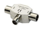 Kabel sleeve - Deltaco - splitter for radio - 2-way fully shielded - R00150040