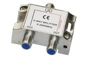 Kabel sleeve - Deltaco - splitter - 2-way F-connectors DC pass Class A - R00150041