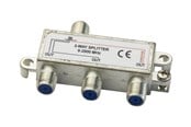 Kabel sleeve - Deltaco - splitter - 3-way F-connectors DC pass Class A - R00150042