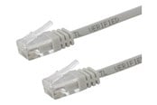Nätverkskabel - Deltaco patch cable - 75 cm - grey - Grå - TP-6075-SLIM
