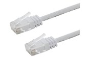 Nätverkskabel - Deltaco patch cable - 2 m - white - Vit - TP-62W-SLIM