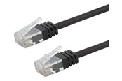 Nätverkskabel - Deltaco patch cable - 5 m - black - Svart - TP-65S-SLIM