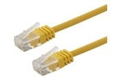 Nätverkskabel - Deltaco patch cable - 15 m - yellow - Gul - TP-615Y-SLIM